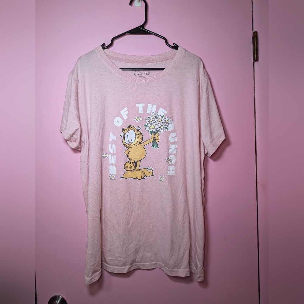 Garfield Best Of The Bunch Pink T-Shirt